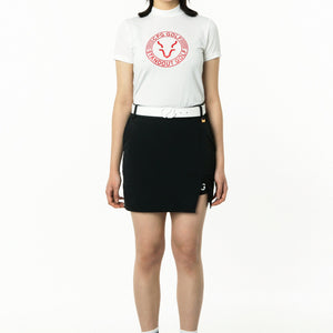 ロゴプリントモックネックショートスリーブ CPGゴルフ レディース 半袖 Tシャツ ゴルフウェア