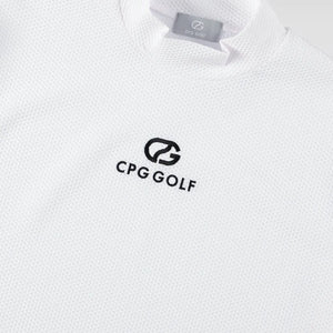 LIGHT MESH MOCK NECK SS