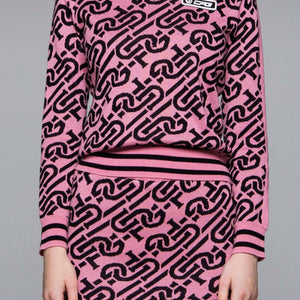 chain logo ribbed sweater(チェーンロゴリブセーター)