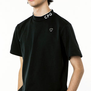 モックネックショートスリーブ CPGゴルフ メンズ 半袖 Tシャツ ゴルフウェア