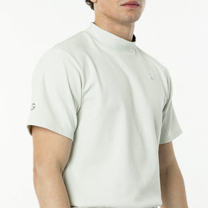 モックネックショートスリーブ CPGゴルフ メンズ 半袖 Tシャツ ゴルフウェア