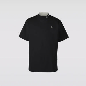 BACK LINE MOCK NECK SS | MEN