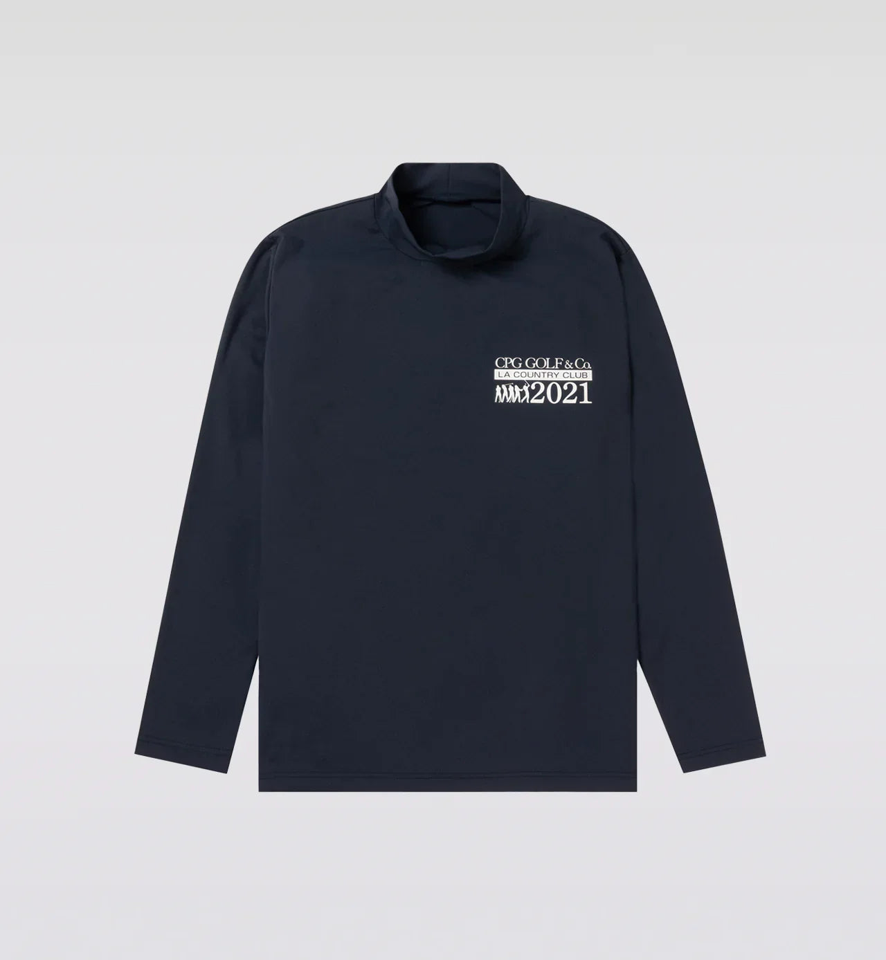 new arrival】EST.PRINT MOCK NECK LS | MEN-SAMPLE- – CPG GOLF