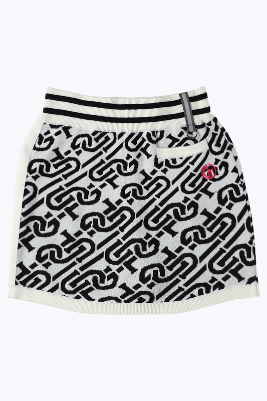 【Sample】チェーンロゴリブスカート