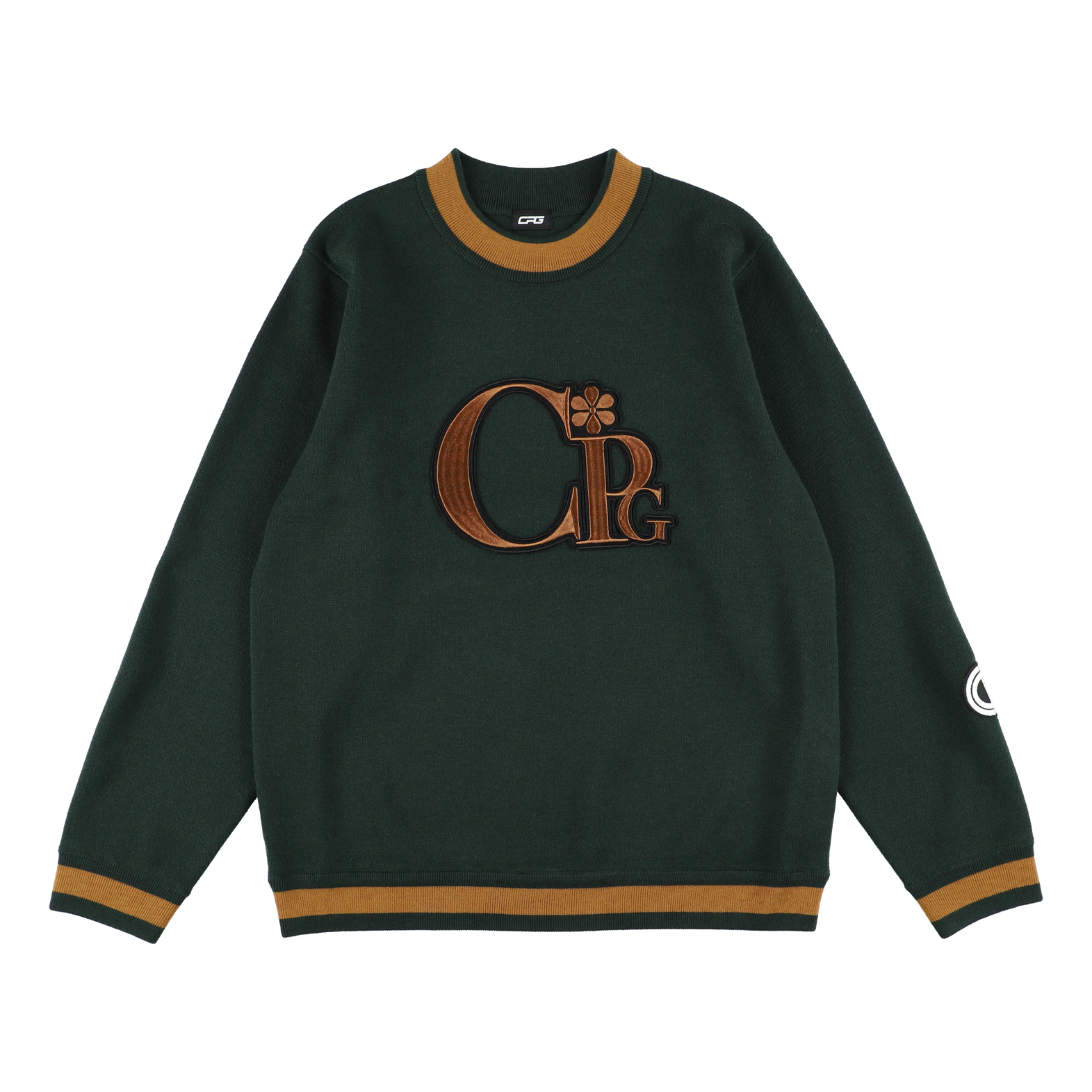 【Sample】フラワーロゴラインセーター | MEN