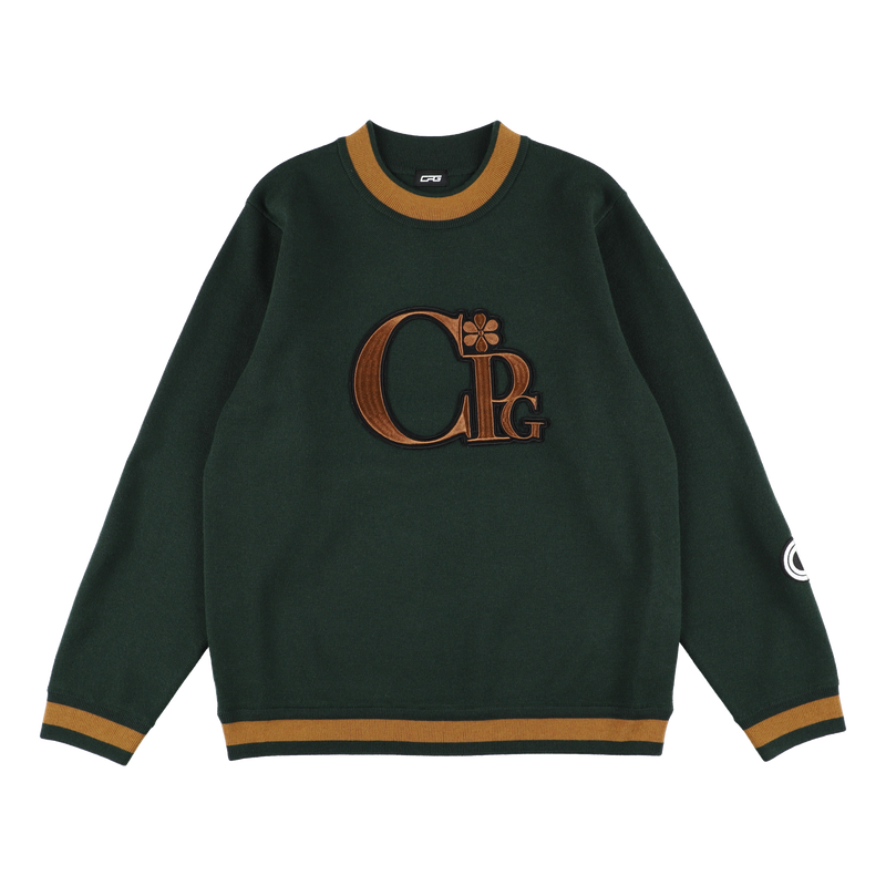 【Sample】フラワーロゴラインセーター | MEN