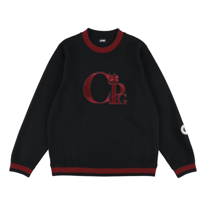 【Sample】フラワーロゴラインセーター | MEN