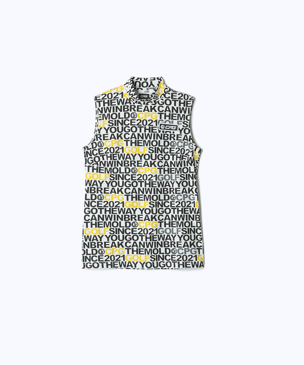 【Sample】ノースリーブモックネック