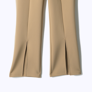 high slit flared pants(하이슬릿 플레어 팬츠)