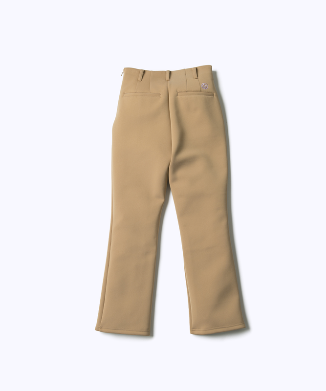 high slit flared pants(하이슬릿 플레어 팬츠)