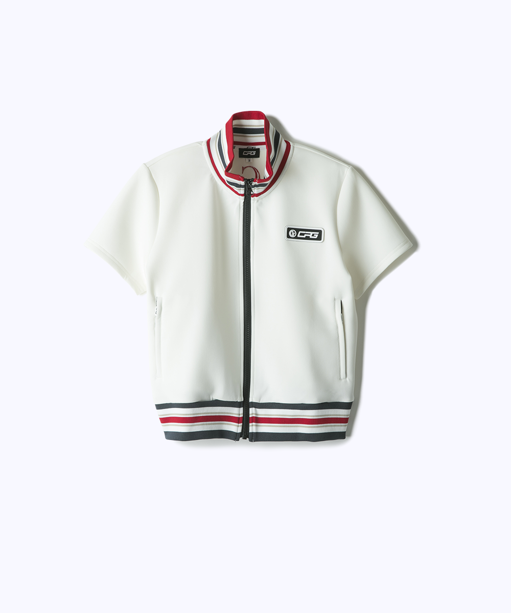 【Sample】リブZIPブルゾン