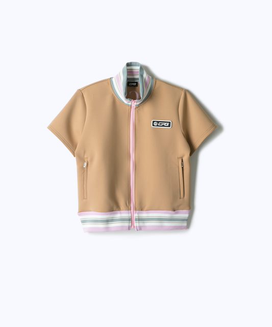 【Sample】リブZIPブルゾン