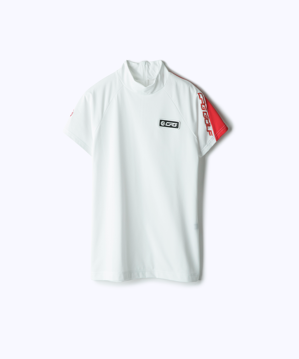 【Sample】ワンラインモックネックシャツ