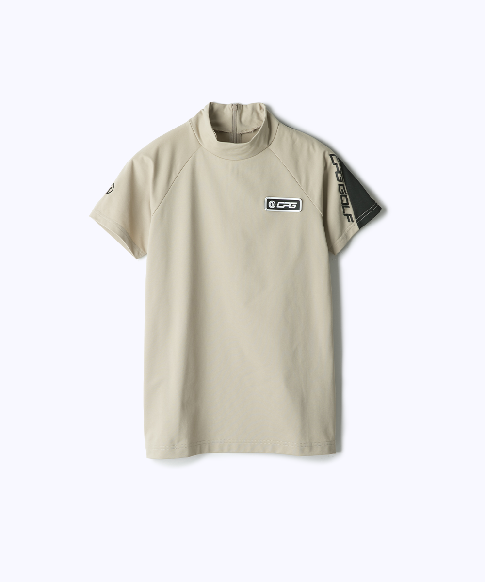 【Sample】ワンラインモックネックシャツ