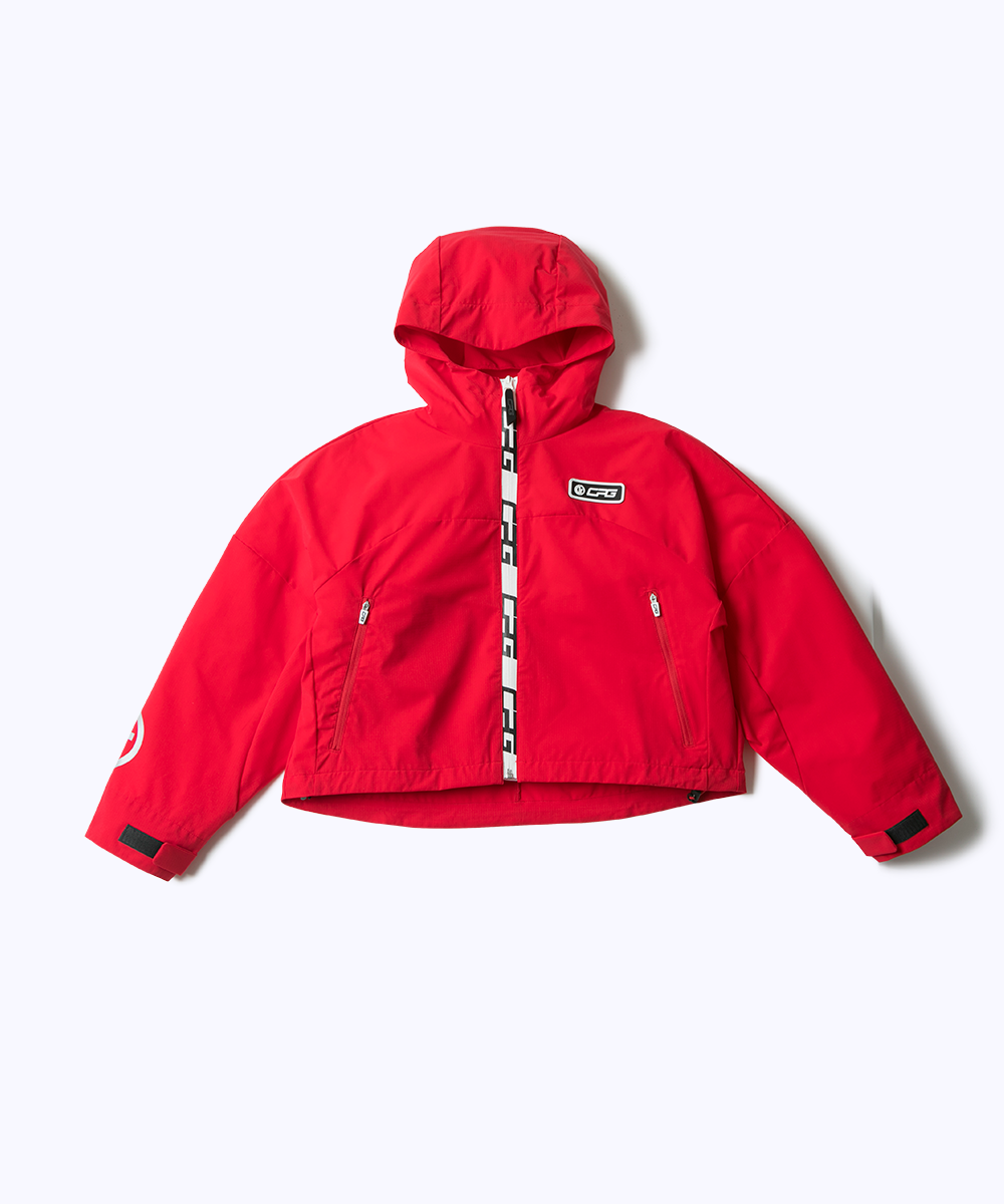 【Sample】クロップドZIPフーディー