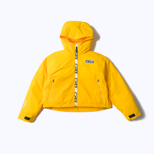 クロップドZIPフーディー -sample-