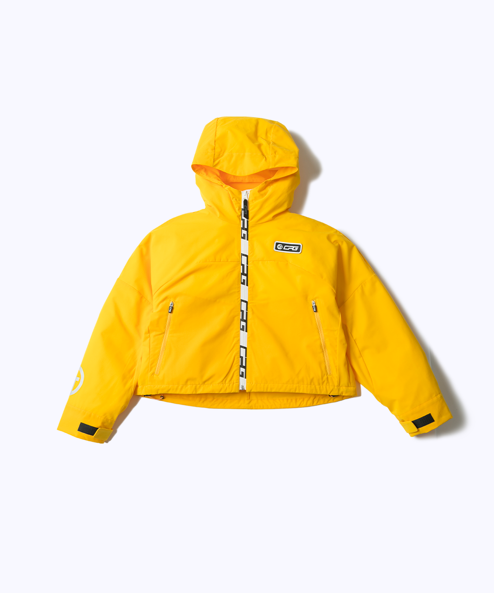 【Sample】クロップドZIPフーディー