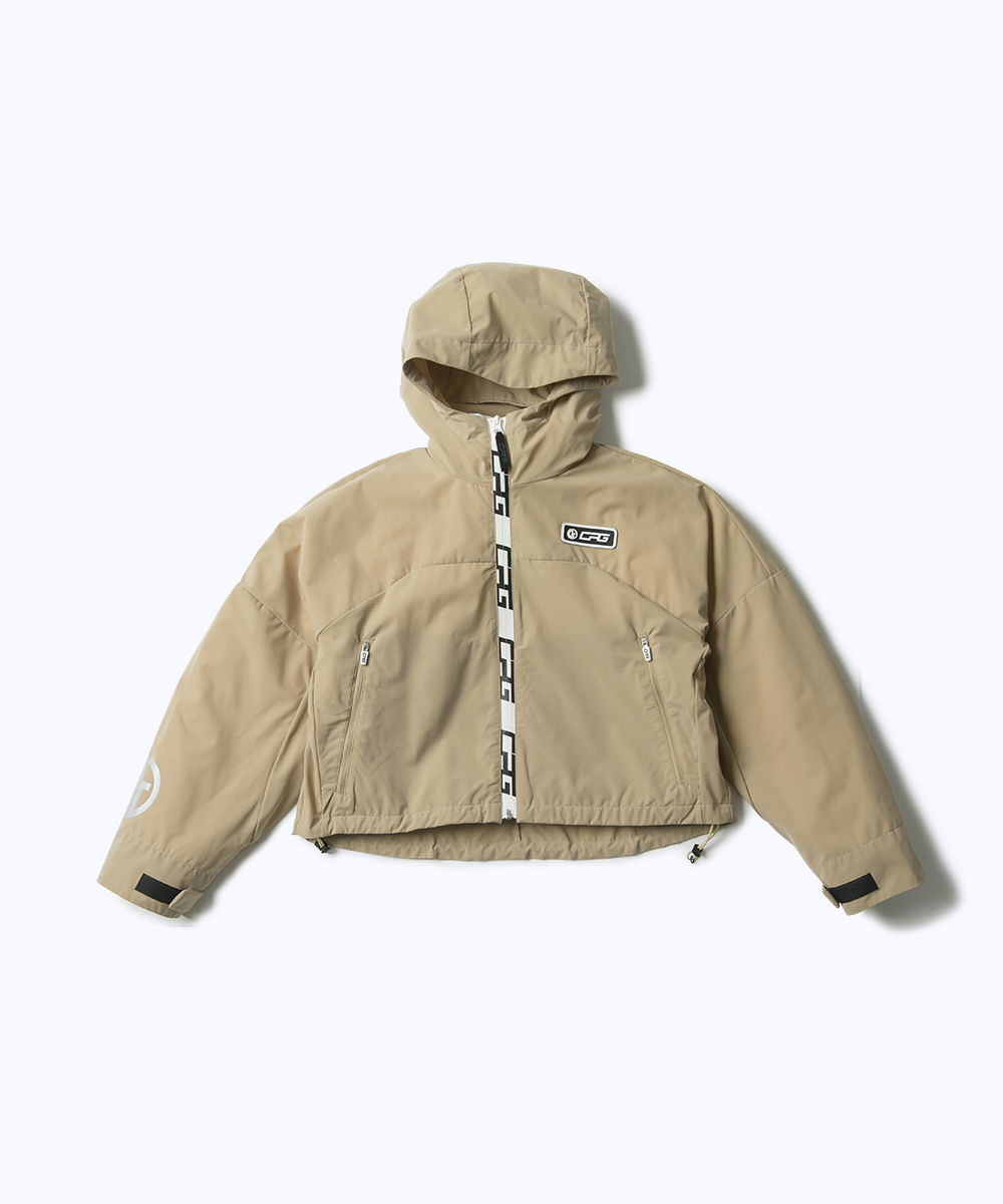 【Sample】クロップドZIPフーディー