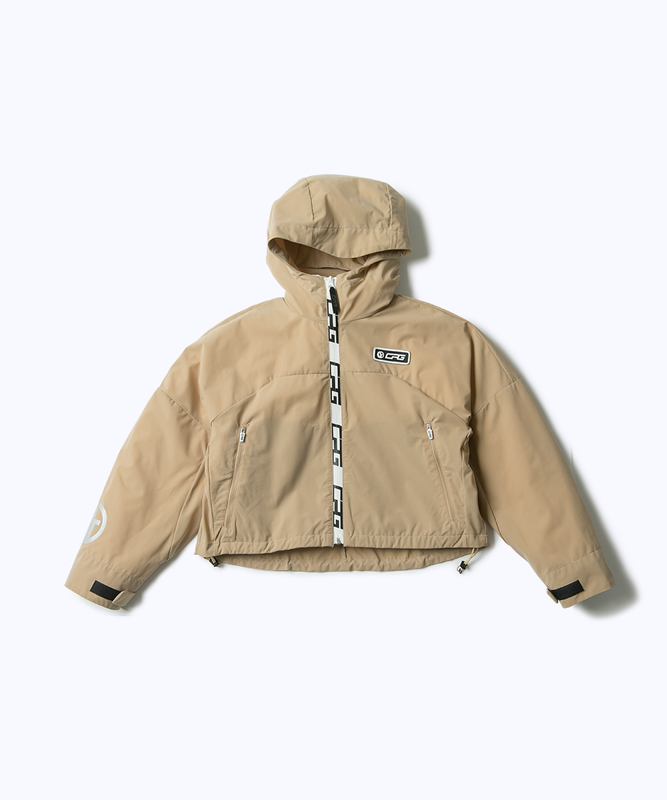 【Sample】クロップドZIPフーディー