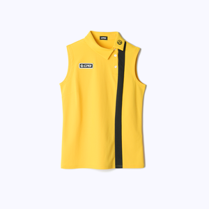 【9월 9일 이후 출하】 bicolor sleeveless shirt(바이 컬러 민소매 셔츠)