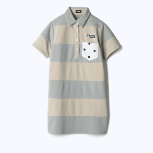 【Sample】BIGボーダーワンピース