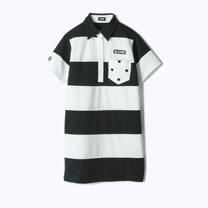 【Sample】BIGボーダーワンピース