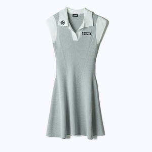 【Sample】スキッパーニットドレス