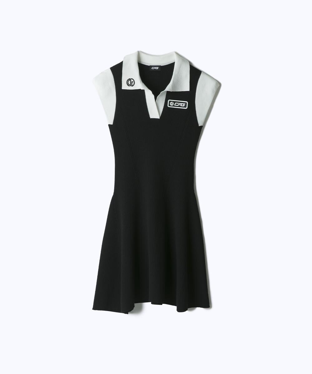 【9월 9일 이후 출하】 skipper knit dress(스키퍼 니트 드레스)