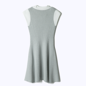 skipper knit dress（スキッパーニットドレス）