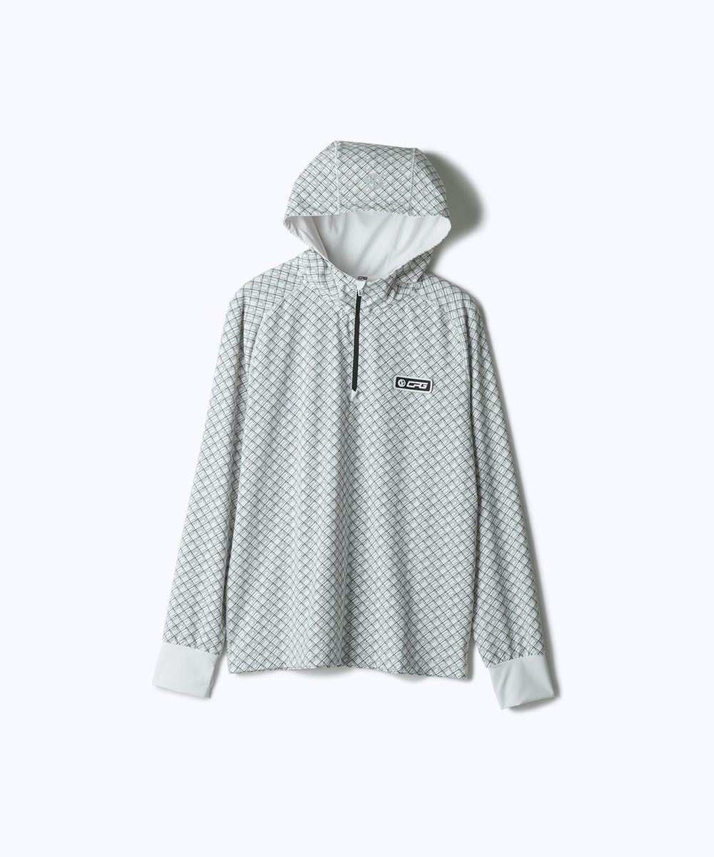 monogram print hoodie（モノグラムプリントフーディー）| MEN