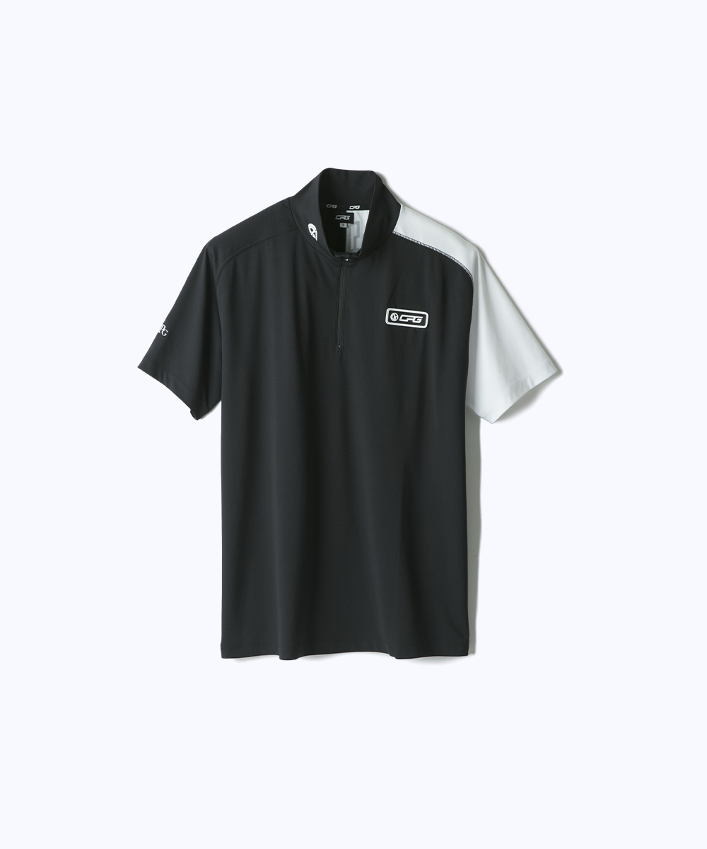 【Sample】バイカラーZIPモックネック | MEN