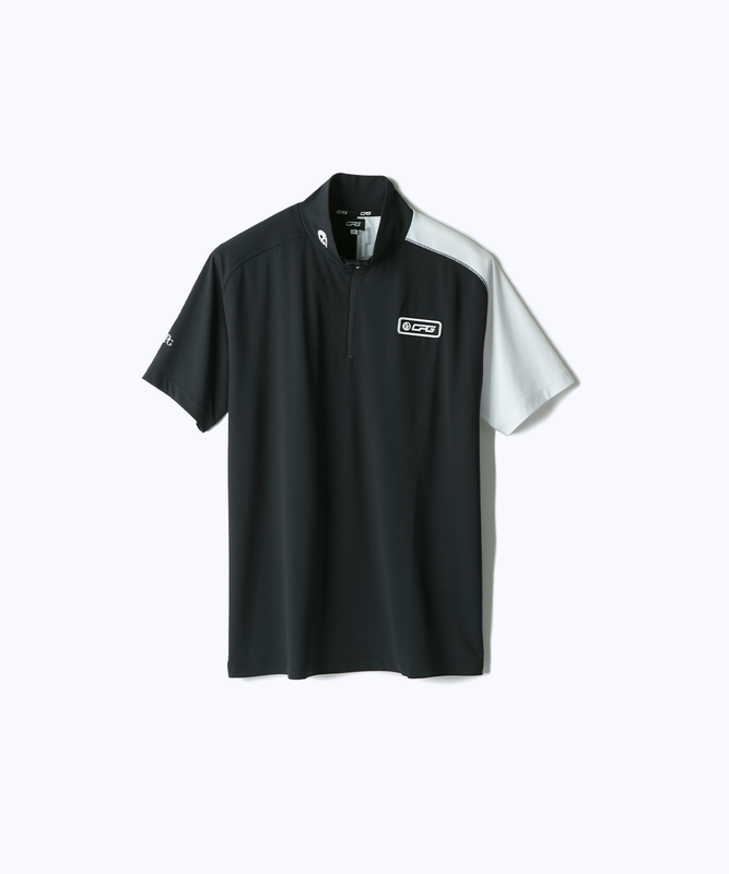 【Sample】バイカラーZIPモックネック | MEN