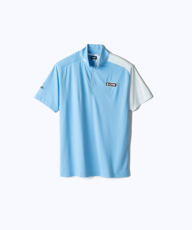 【Sample】バイカラーZIPモックネック | MEN