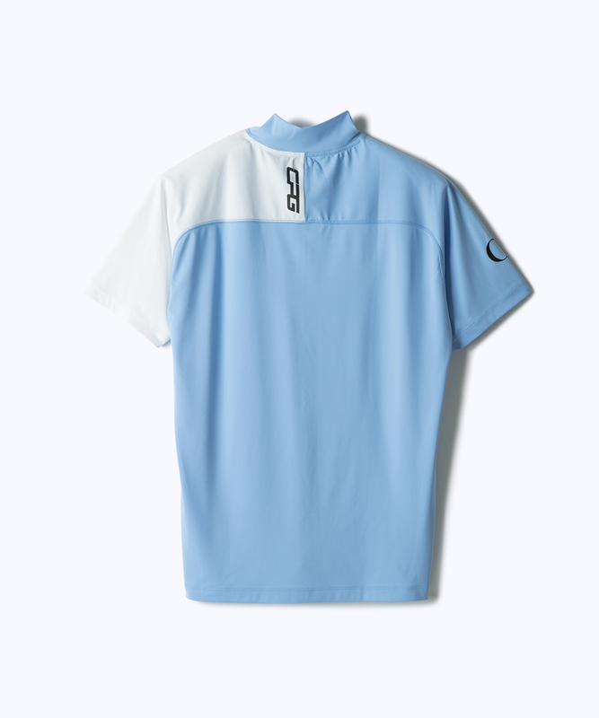 【Sample】バイカラーZIPモックネック | MEN