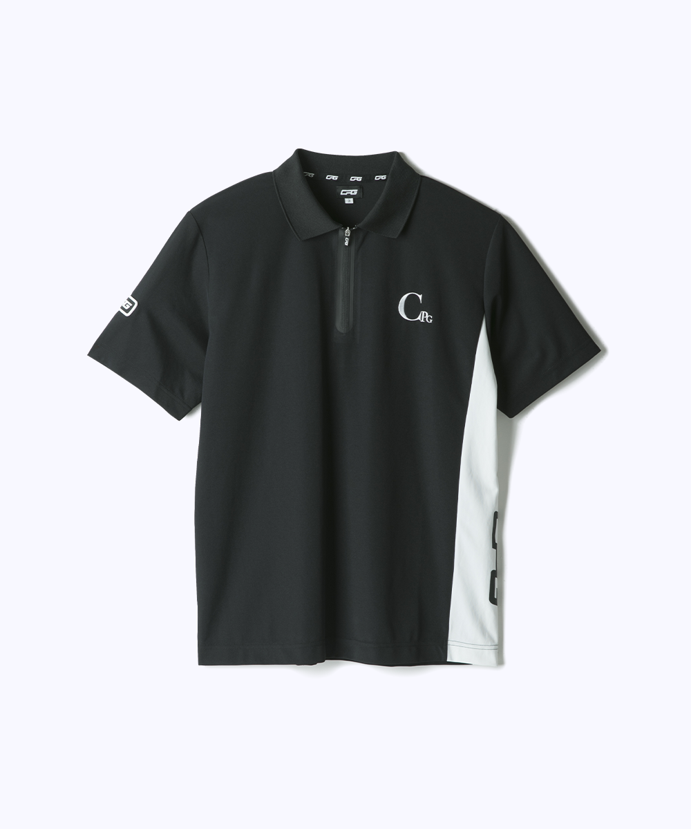 【Sample】バイカラーZIPポロシャツ | MEN