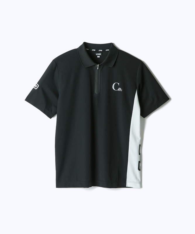 【Sample】バイカラーZIPポロシャツ | MEN