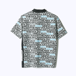 【Sample】バイカラーZIPポロシャツ | MEN