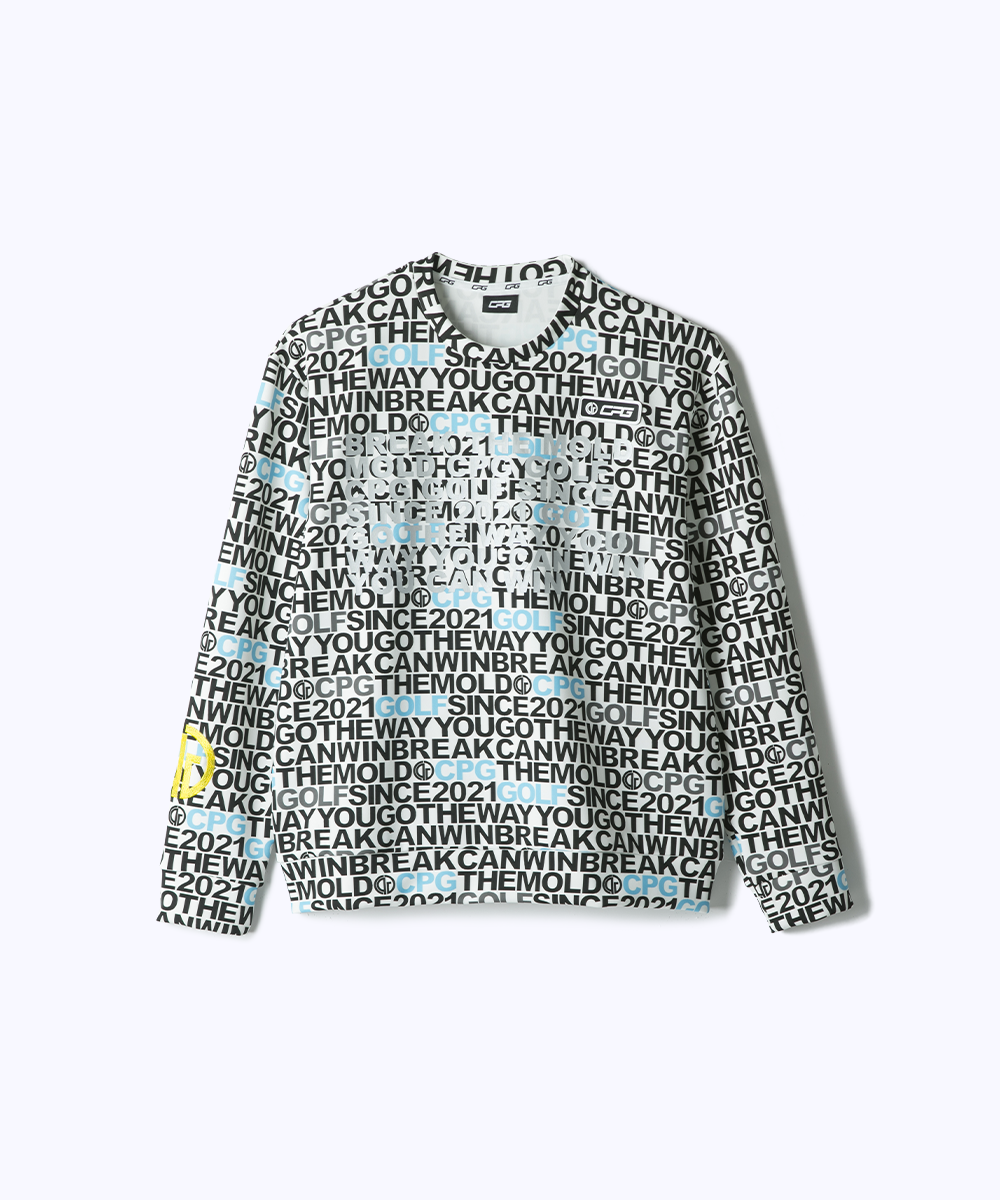 message logo pullover（メッセージロゴプルオーバー）