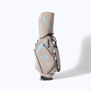 【Sample】エナメルPUバーハンドルタイプキャディーバッグ