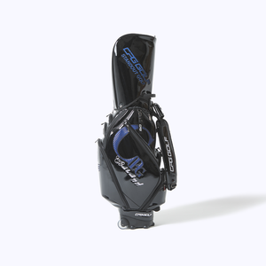 【Sample】エナメルPUバーハンドルタイプキャディーバッグ