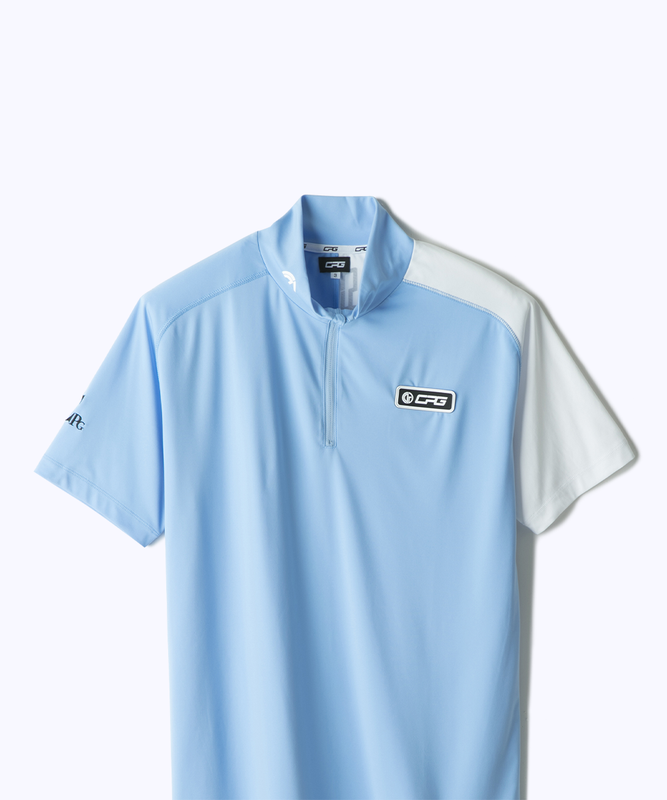 【Sample】バイカラーZIPモックネック | MEN