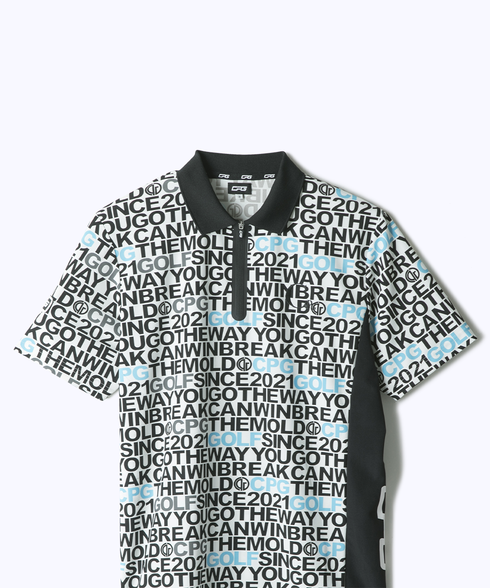 【Sample】バイカラーZIPポロシャツ | MEN