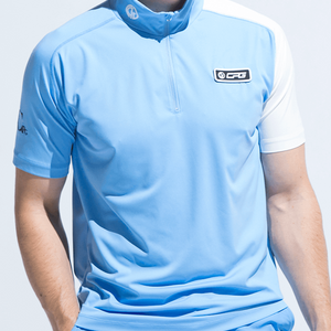 【Sample】バイカラーZIPモックネック | MEN