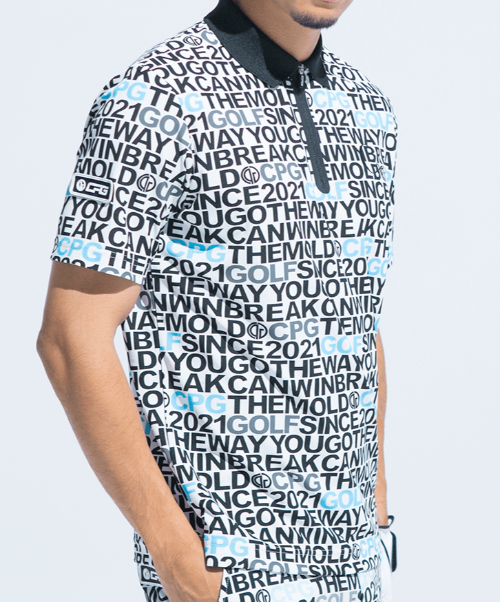 【Sample】バイカラーZIPポロシャツ | MEN