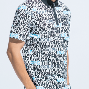 【Sample】バイカラーZIPポロシャツ | MEN