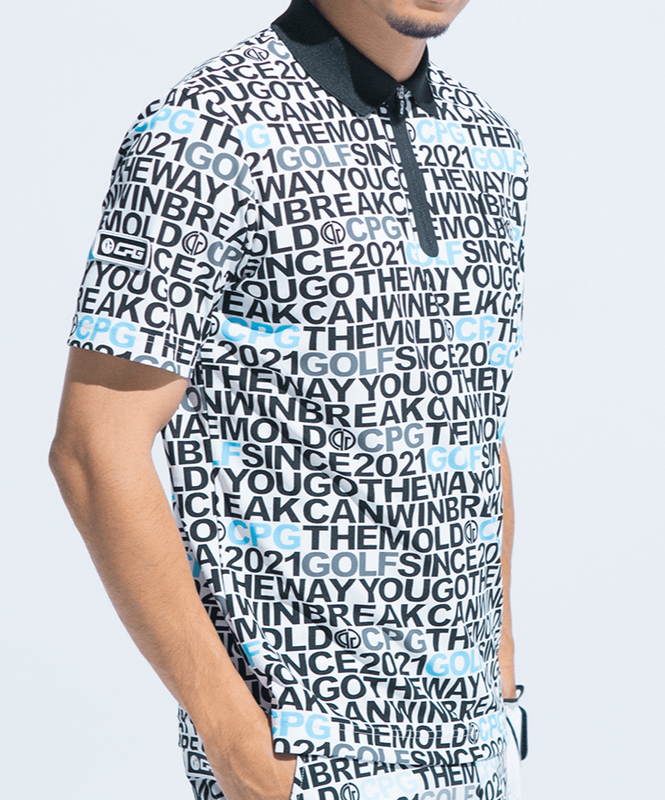 【Sample】バイカラーZIPポロシャツ | MEN