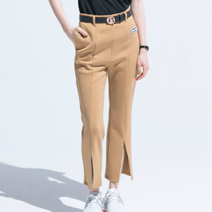 high slit flared pants(하이슬릿 플레어 팬츠)