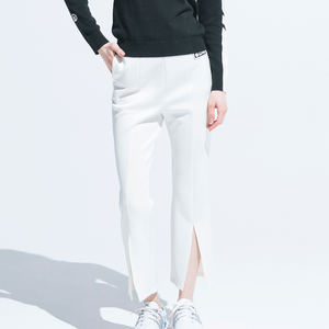 high slit flared pants(하이슬릿 플레어 팬츠)