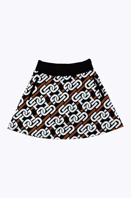 【Sample】チェーンロゴグラフィカルスカート