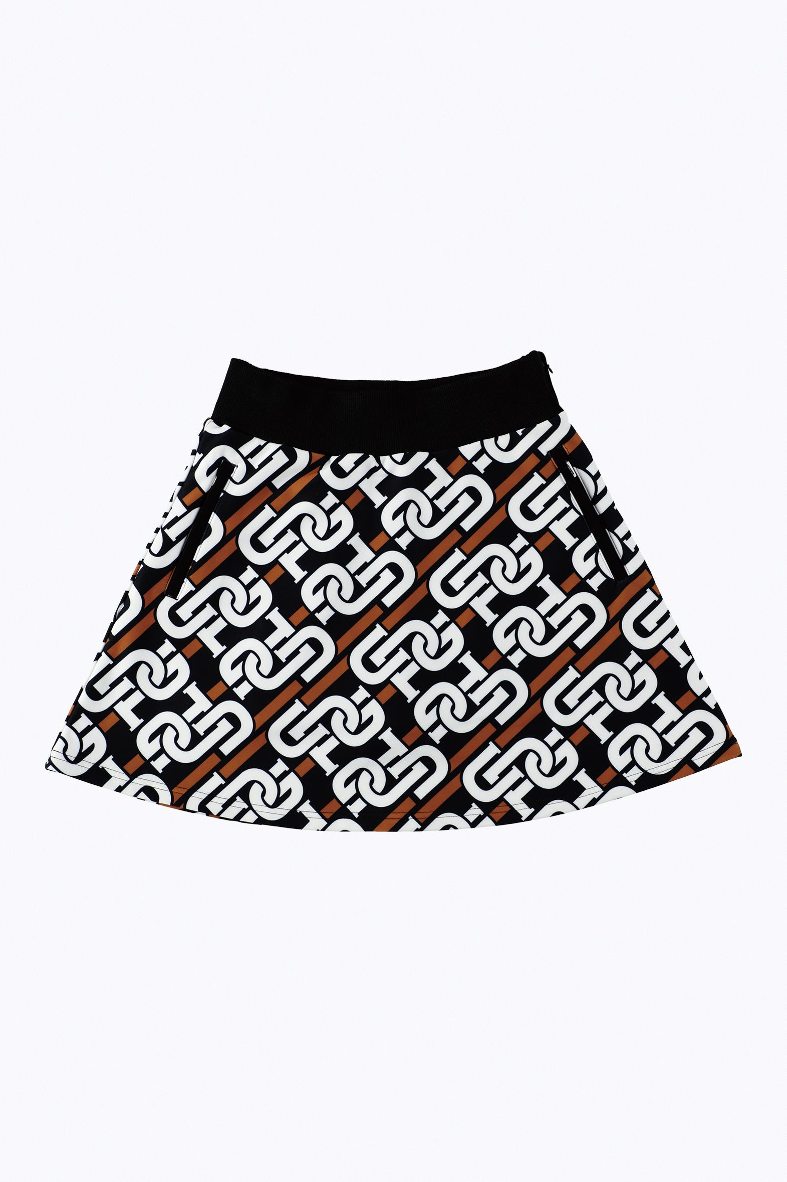 【Sample】チェーンロゴグラフィカルスカート